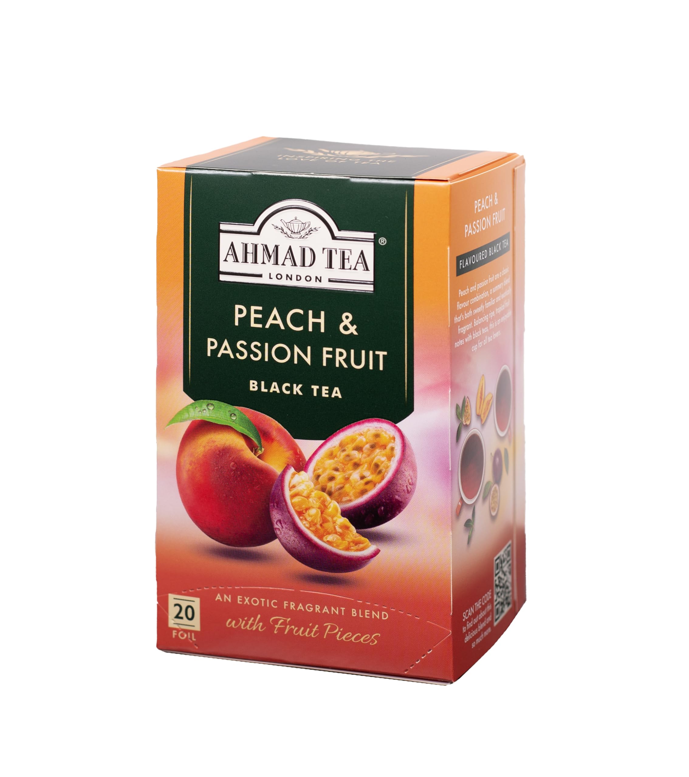 Ahmad Tea Peach & Passion Fruit Tea 20TB 40g