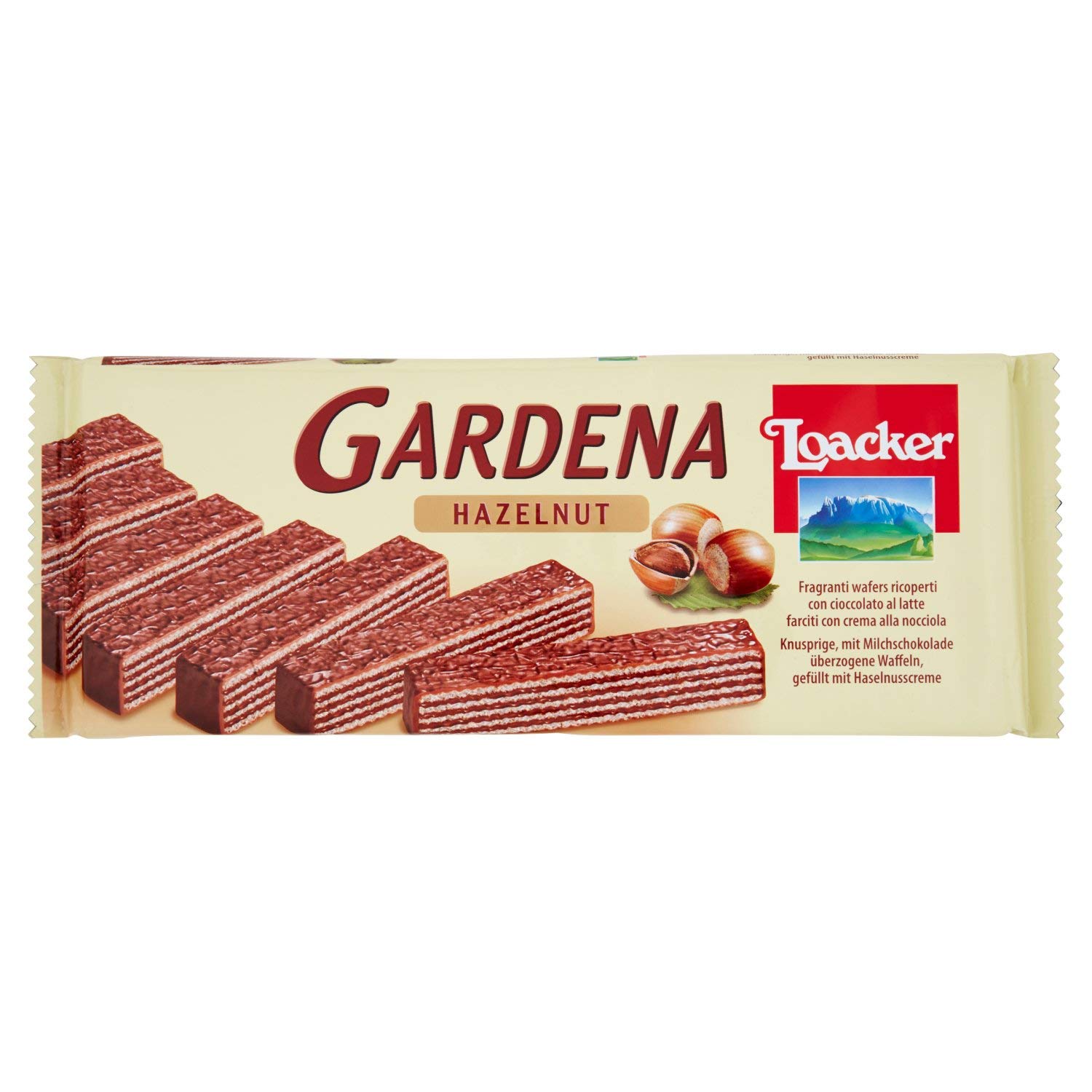 Loacker Gardena Hazelnut Wafer 200g