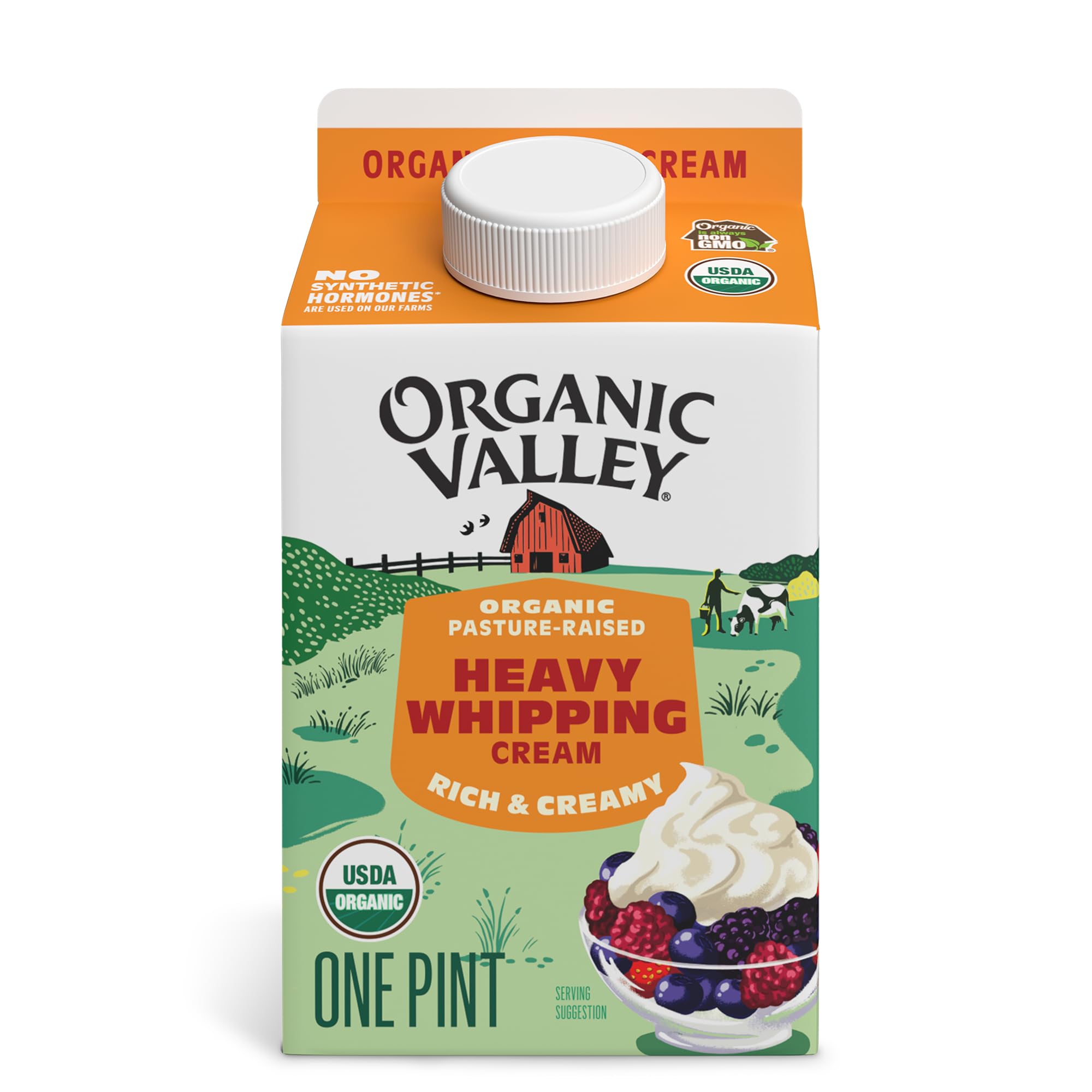 Organic Valley Organic Heavy Whipping Cream 16oz