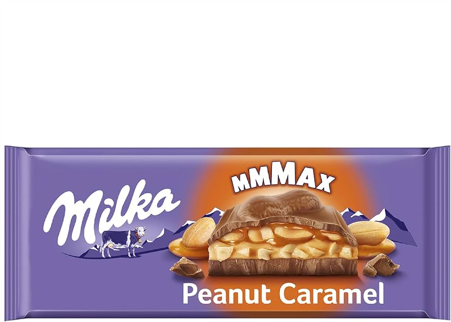 Milka Peanut Caramel Milk Chocolate 276g