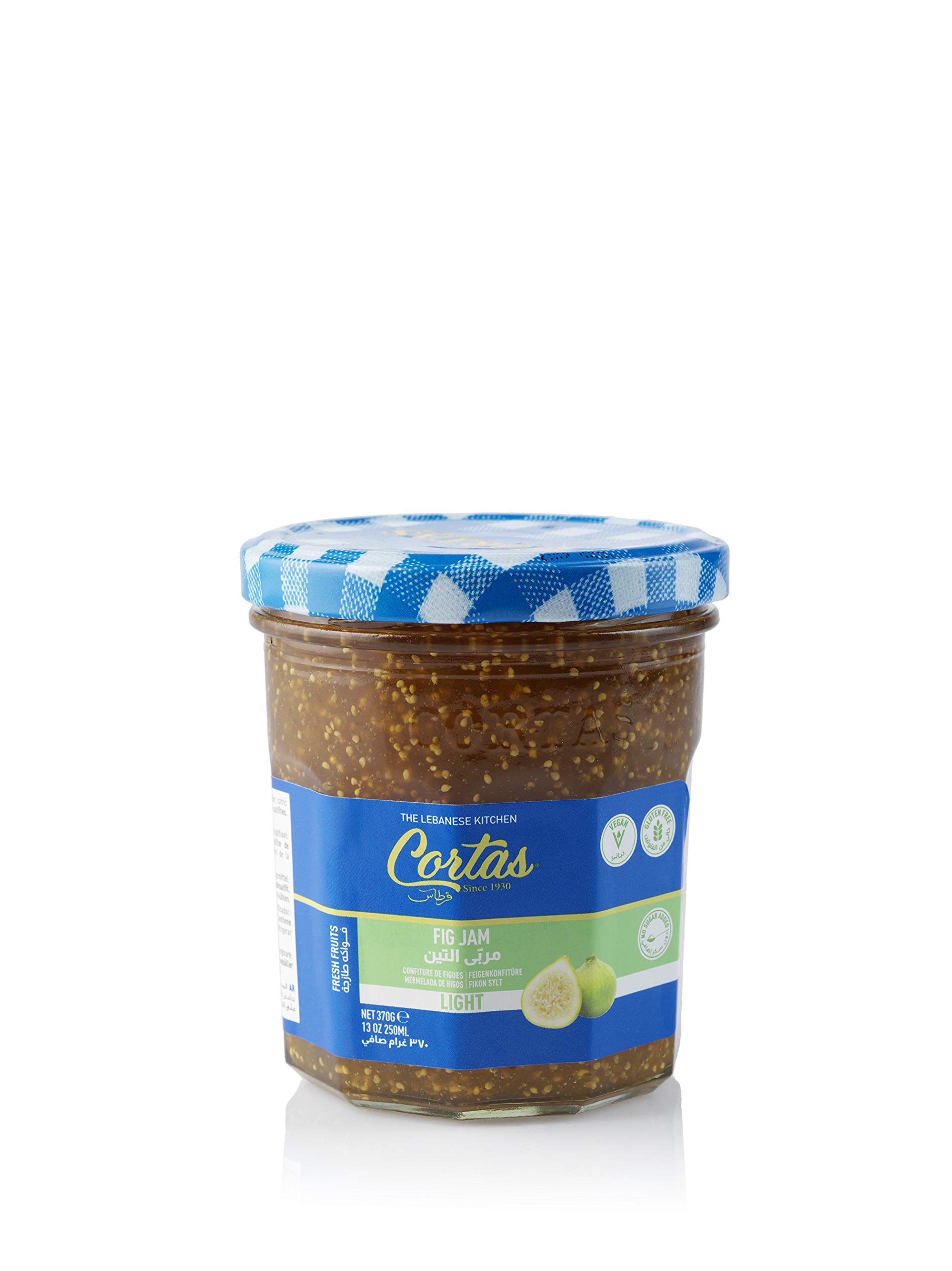 Cortas Fig Jam Sugar Free 13oz