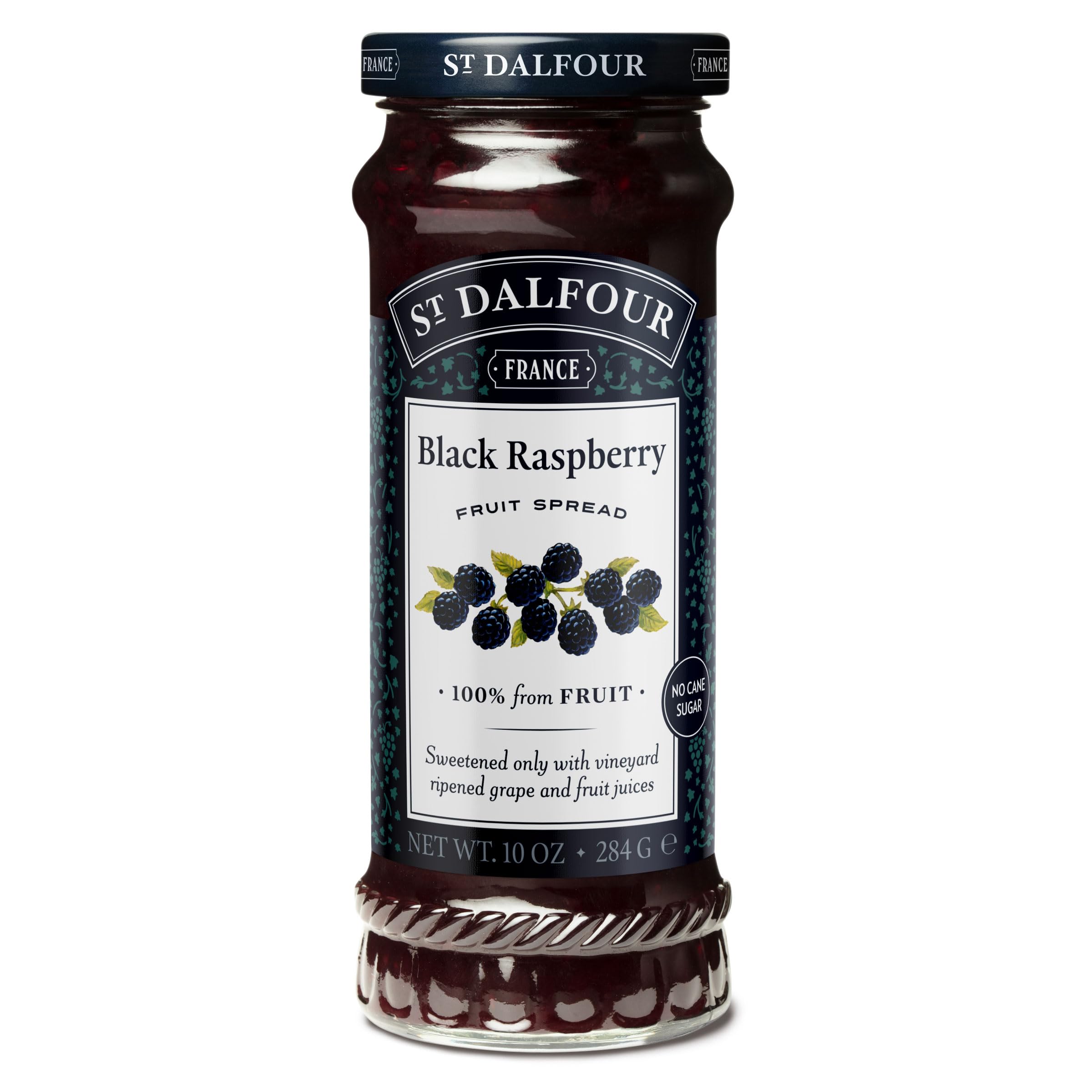 St Dalfour Black Raspberry Fruit Spread 10oz