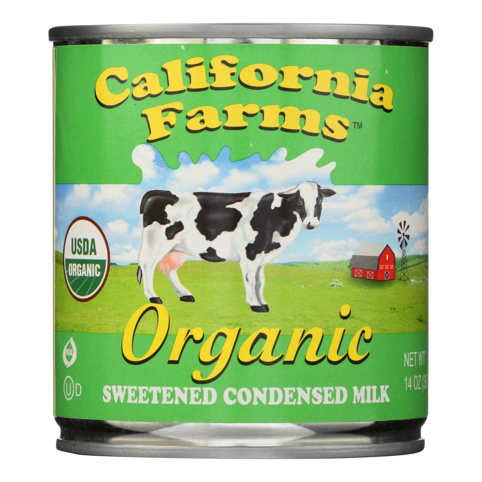 California Farm Organic Condensed Milk Sweetened 14oz