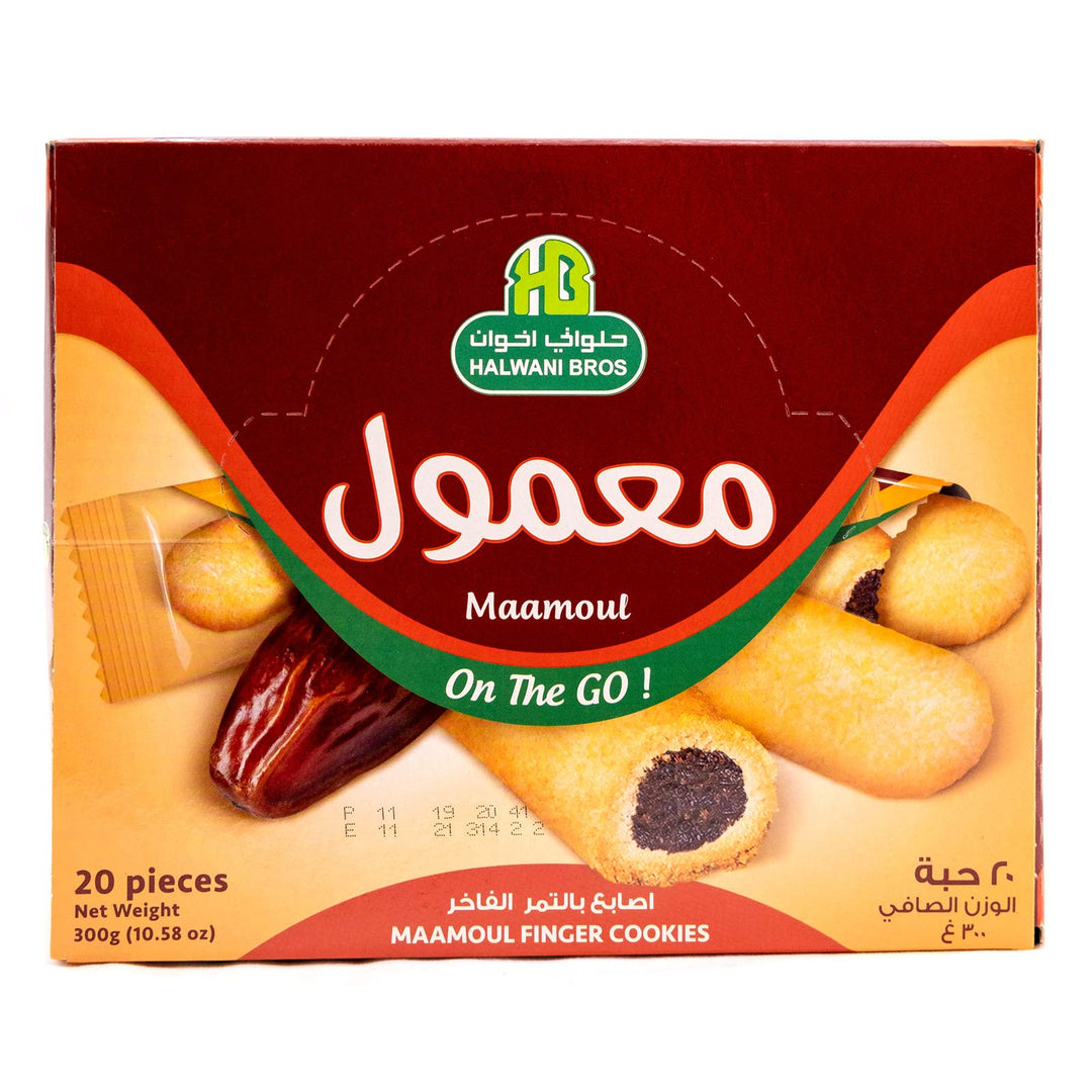 Halwani Maamoul Date Finger Cookies 300g