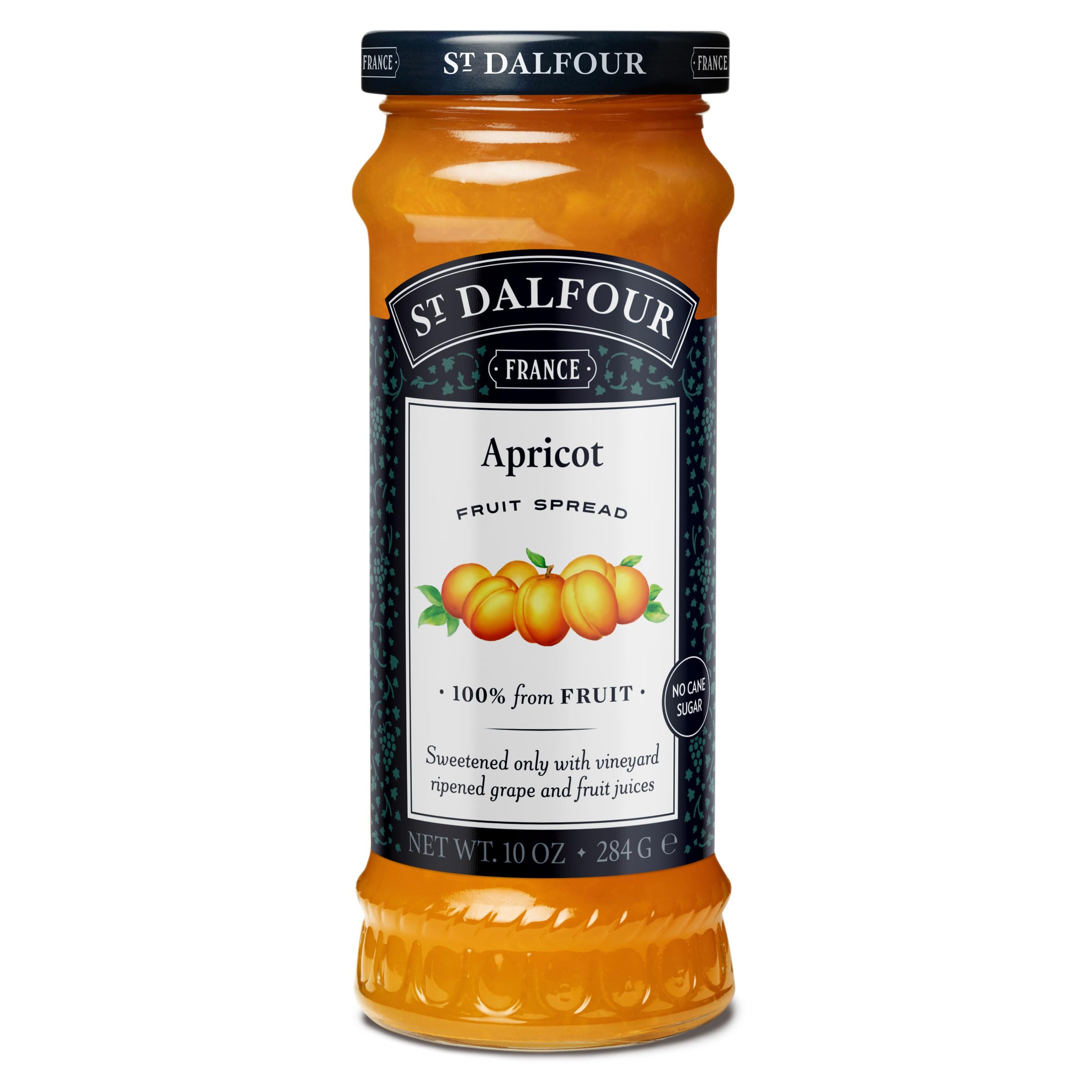 St Dalfour Apricot Fruit Spread 10oz