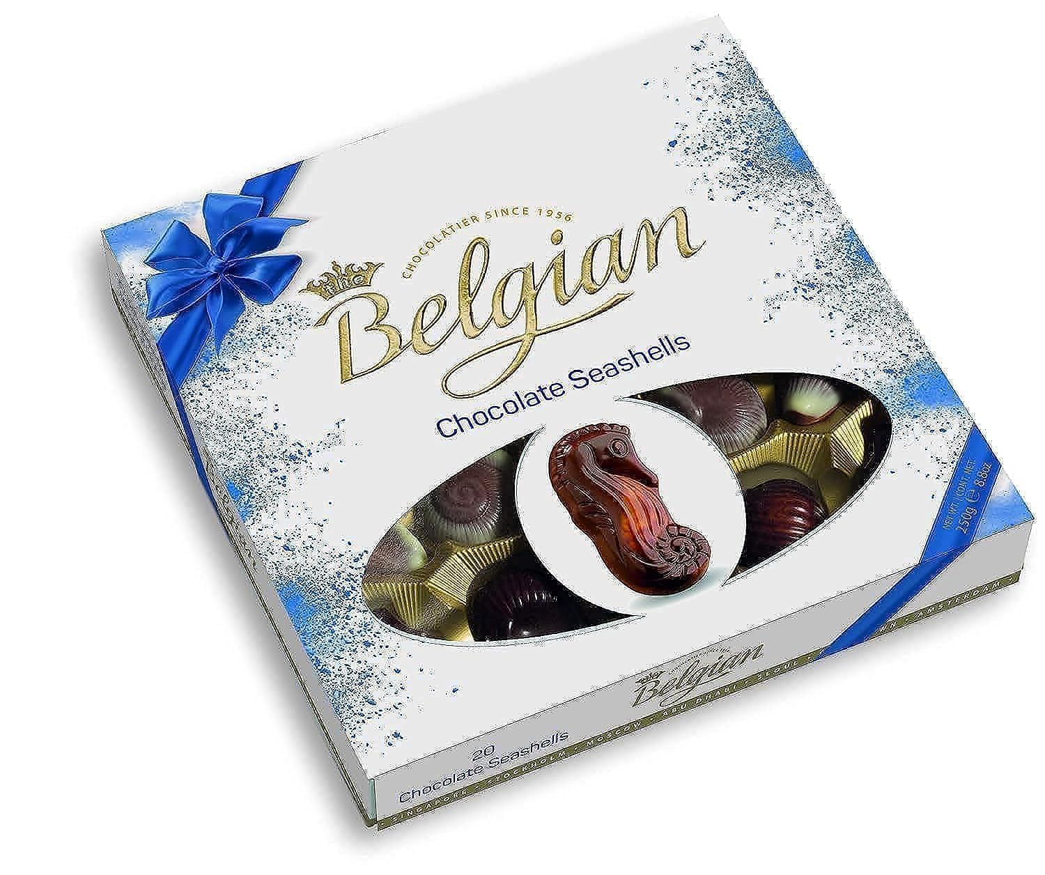 Belgian Chocolate Seashells 250g