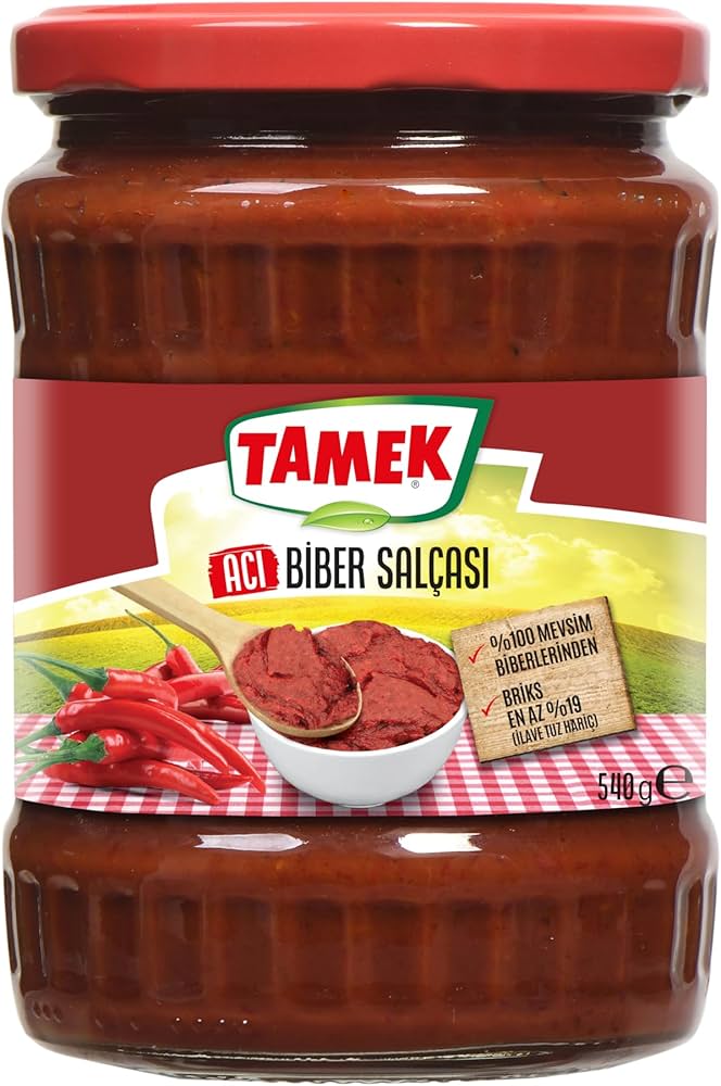Tamek Pepper Paste Hot 550g
