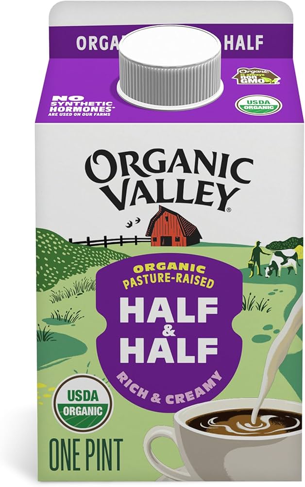Organic Valley Half & Half 16oz