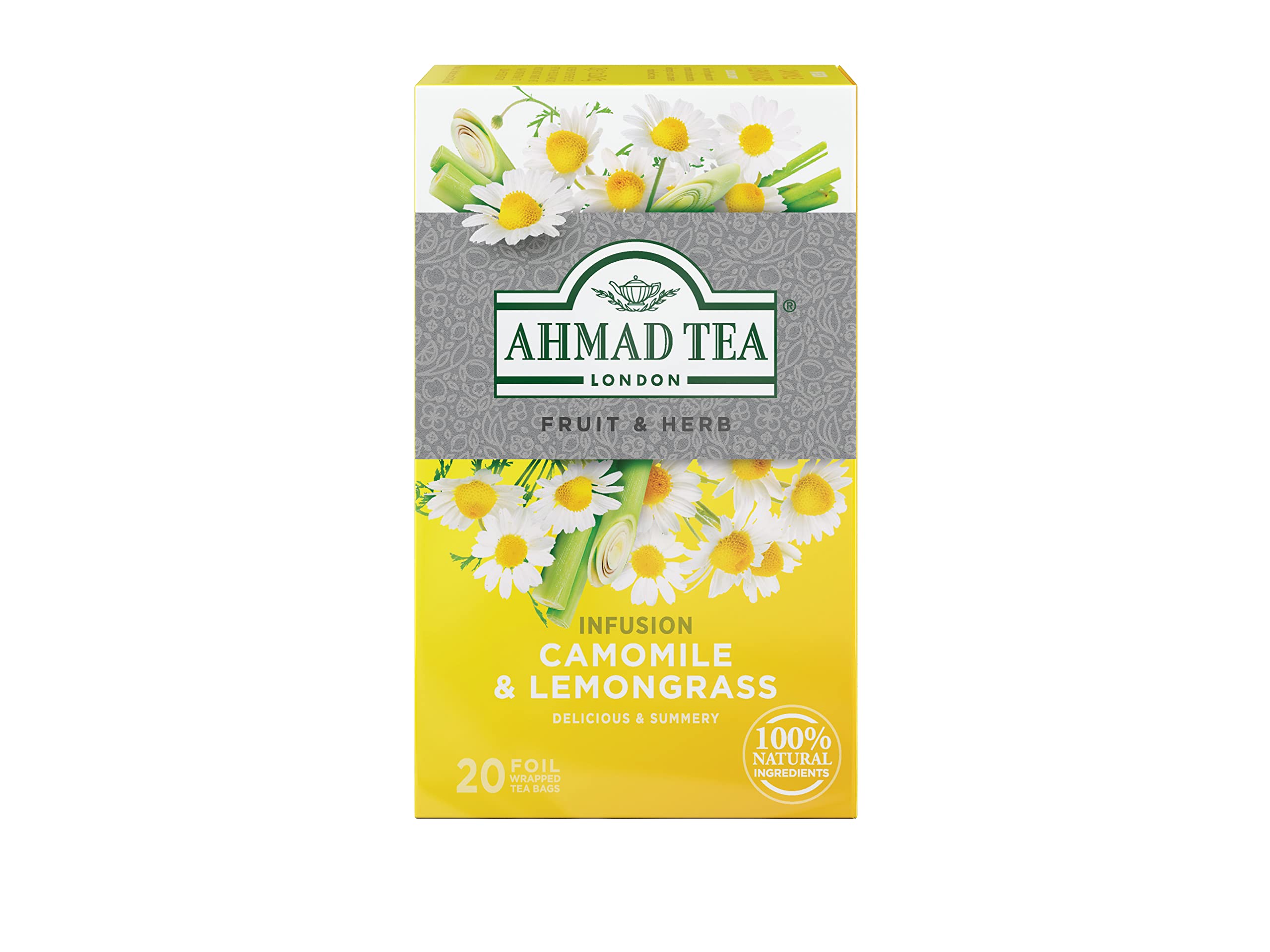 Ahmad Tea Camomile & Lemongrass 20TB 40g