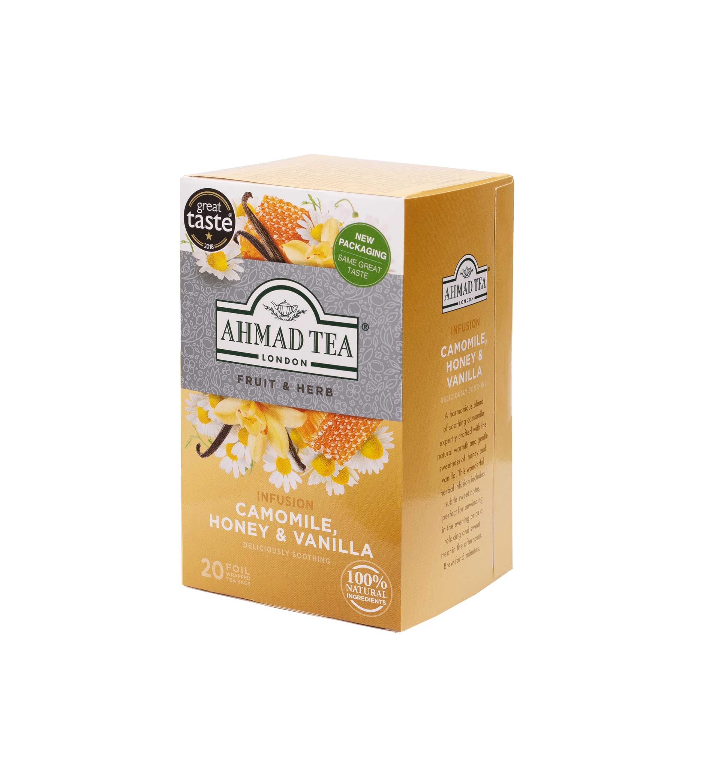 Ahmad Tea Chamomile Honey Vanilla Tea 20TB 40g