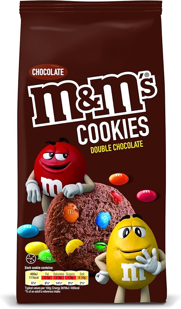 M&M’s Double Chocolate Cookies 180g
