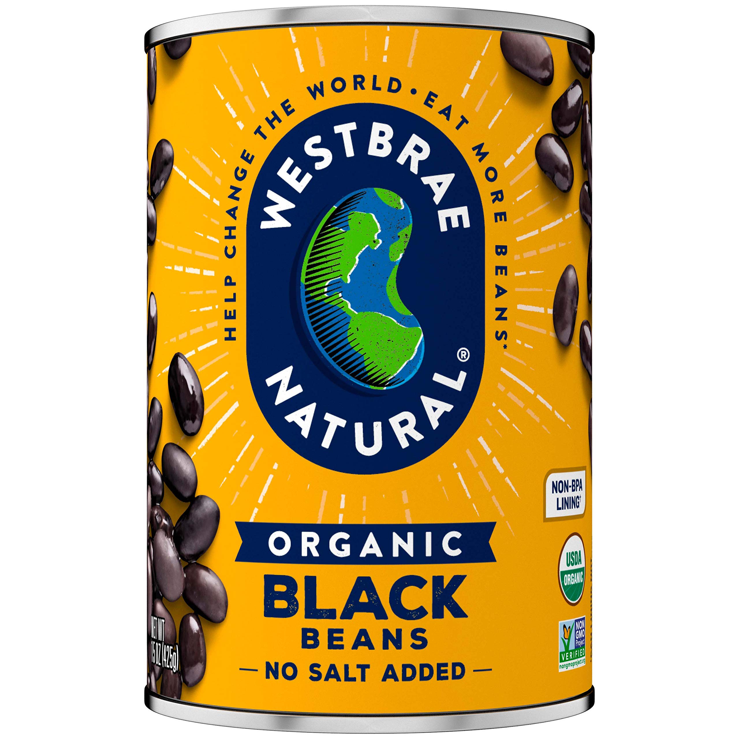 Westbrae Natura Organic Black Beans 15oz