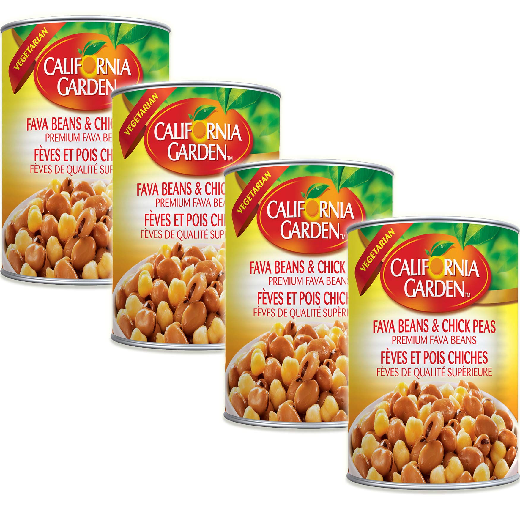 California Gard Fava Beans & Garbanzo 450g