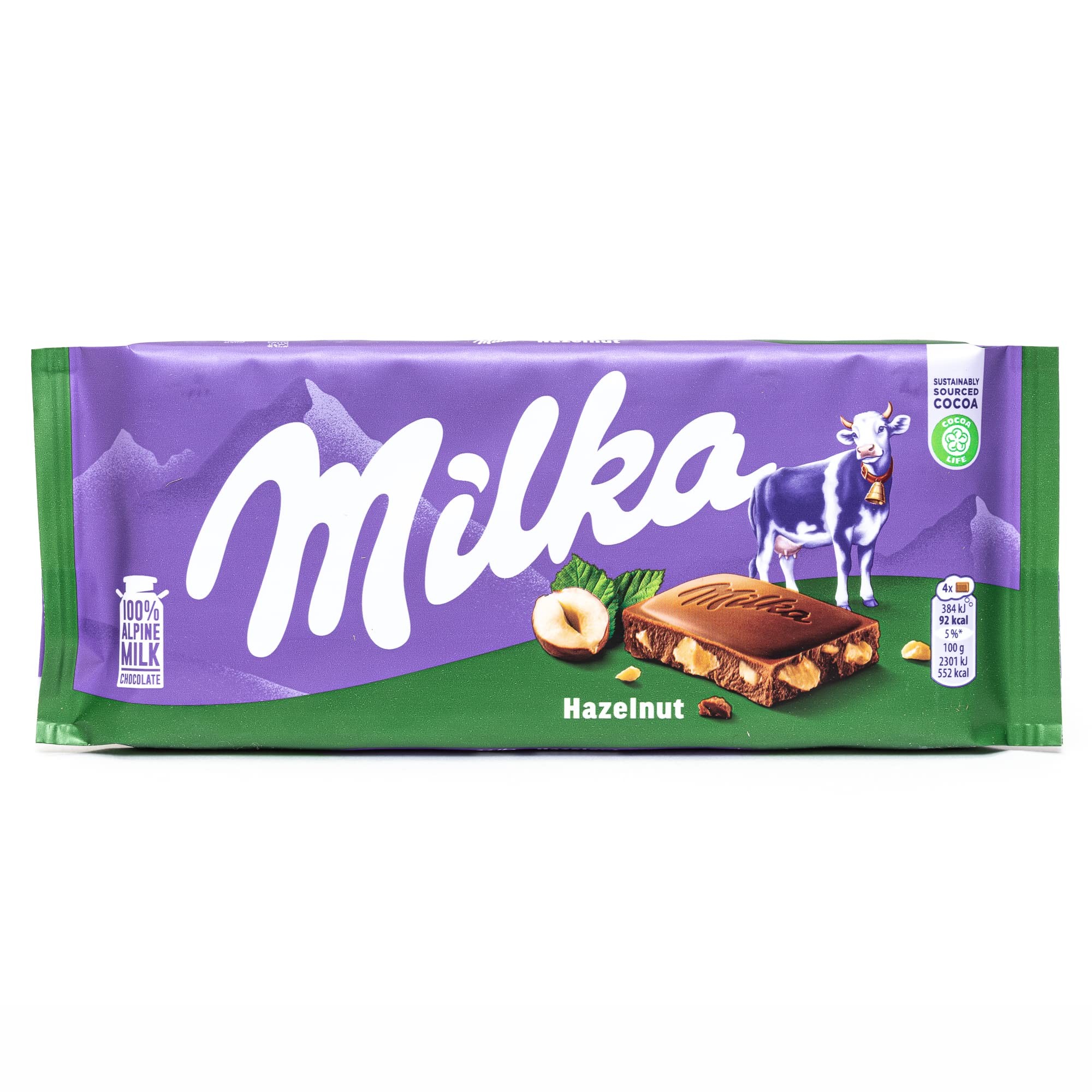 Milka Hazelnut Milk Chocolate 100g