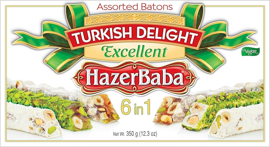 Hazer Baba Assorted Batons Turkish Delight 350g