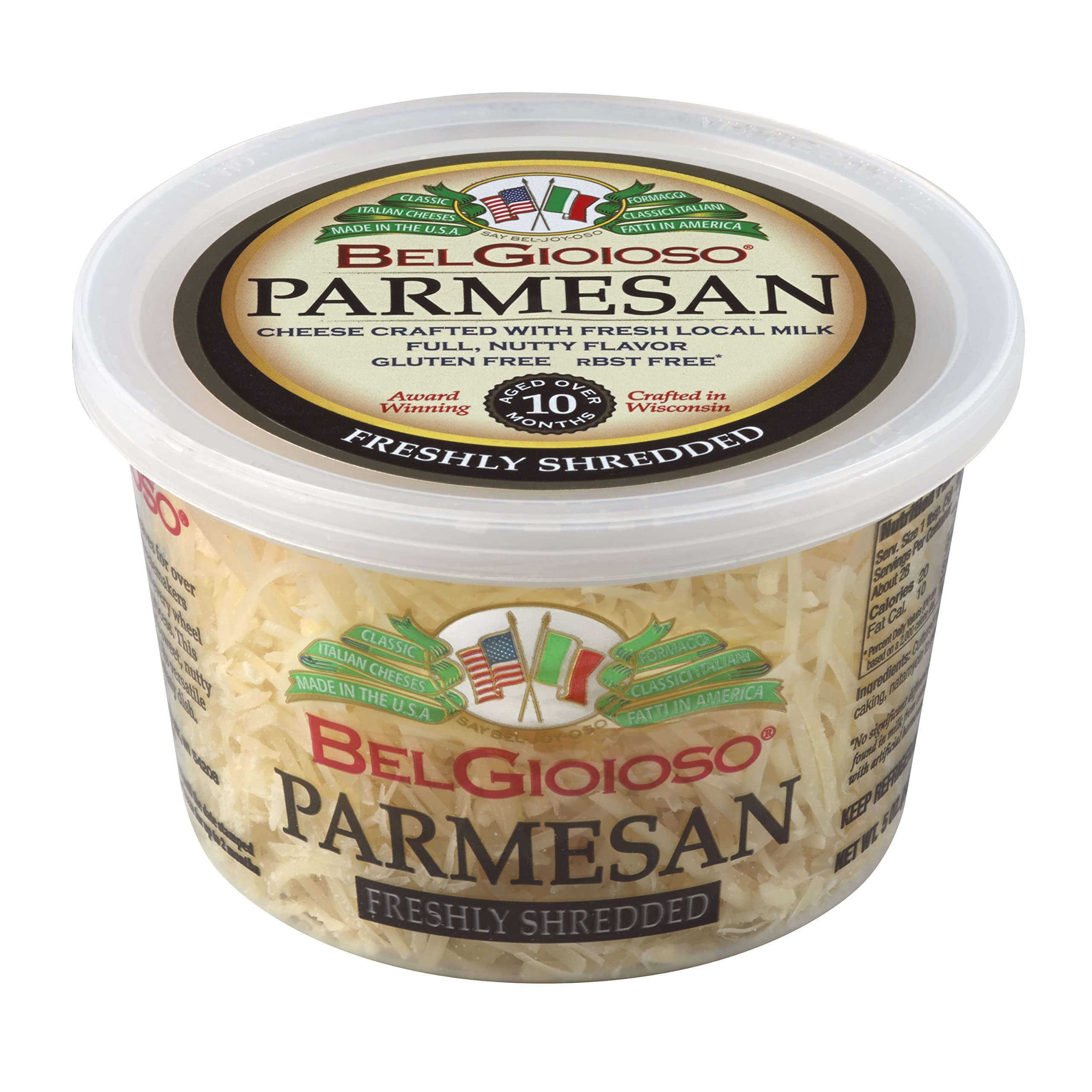 Belgioioso Parmesan Cheese Shredded 5.0 oz