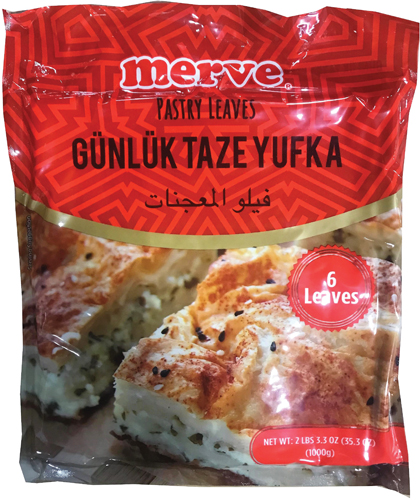 Merve Gunluk Taze Yufka 1.0 kg