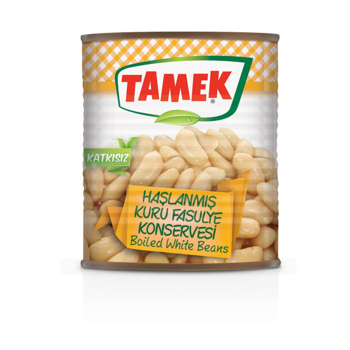 Tamek Boiled White Beans 800g