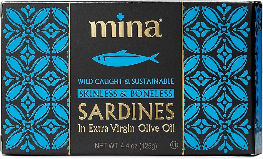 Mina Sardines Skinless & Boneless 125g
