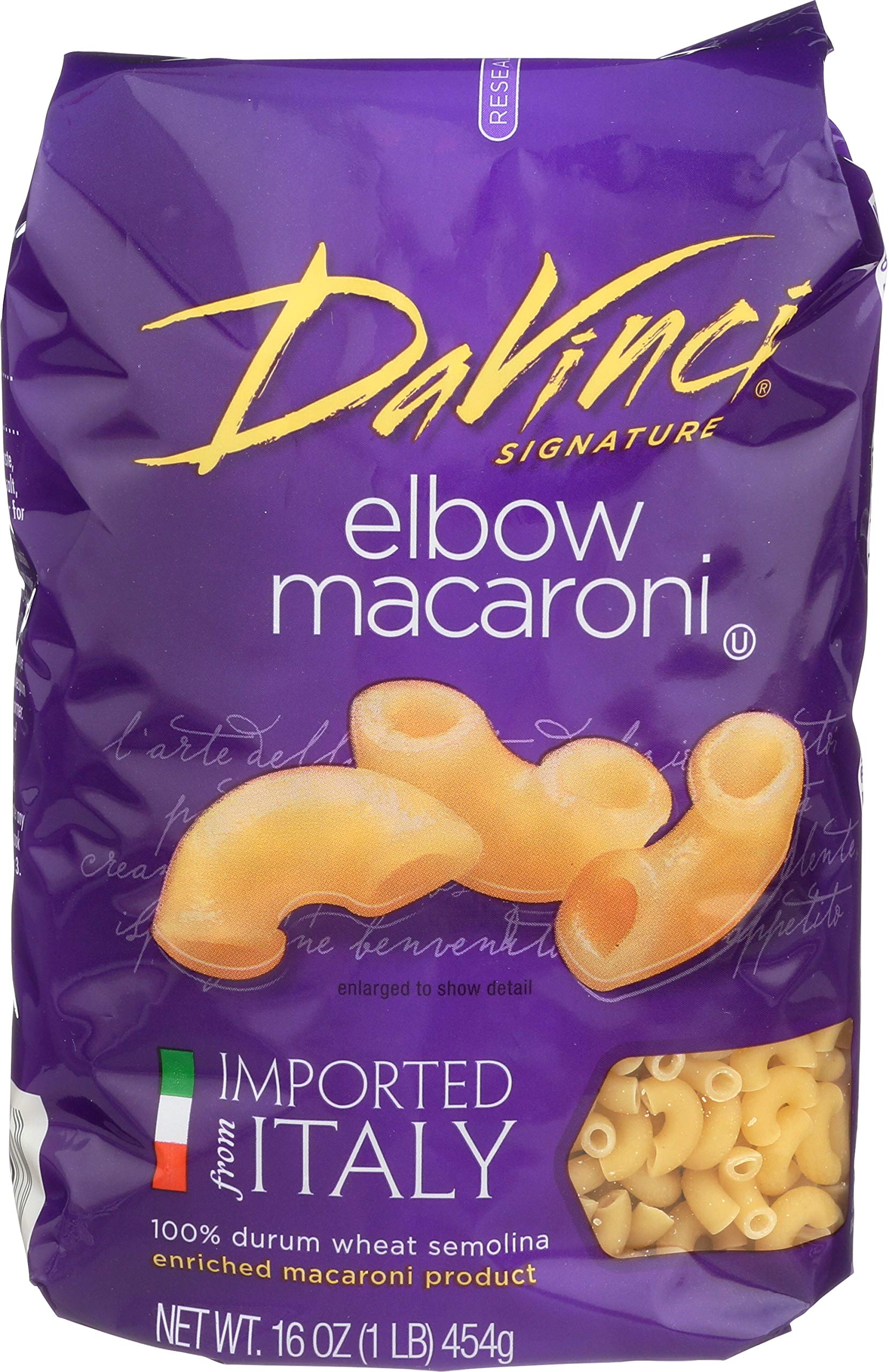 Davinci Elbow Macaroni 16oz