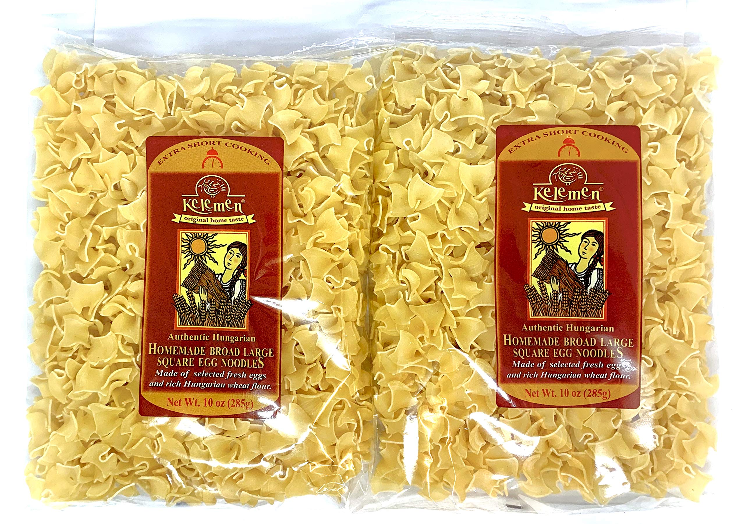 Kelemen Large Square Egg Noodles 285g