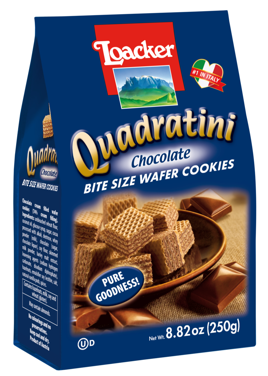 Loacker Quadratini Chocolate 250g