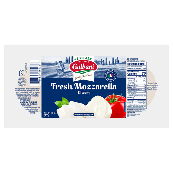 Galbani Mozzarella Cheese Log 16.0 oz
