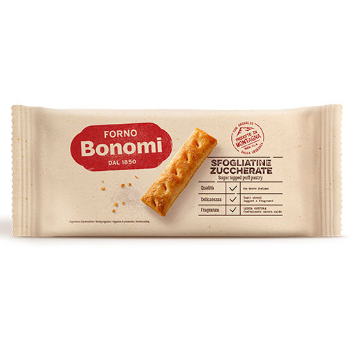 Forno Bonomi Puff Pastry Sugar Topped 7oz