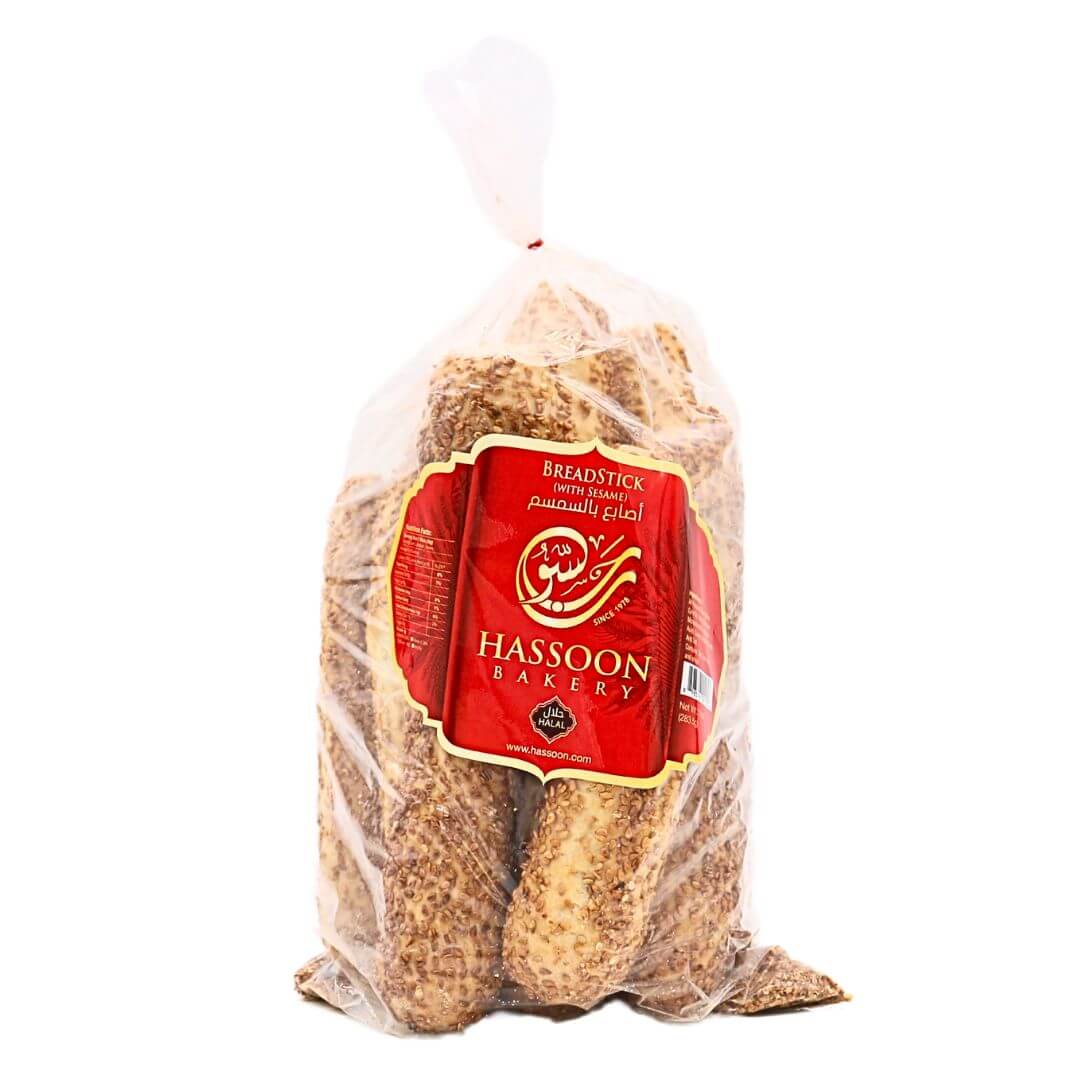 Hassoon Bread Stick w/Sesame 10oz