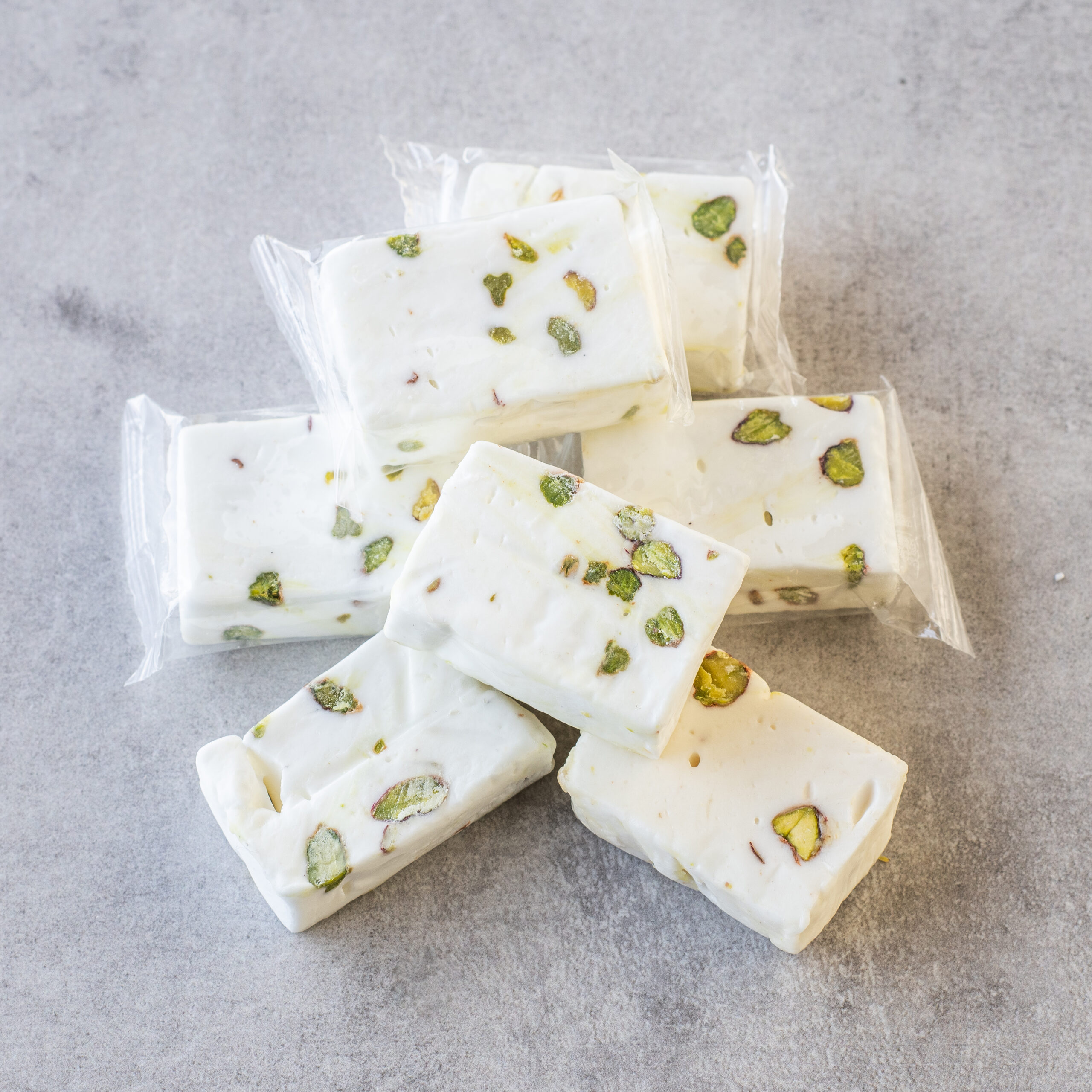 Malban Nougat w/Pistachio 1lb