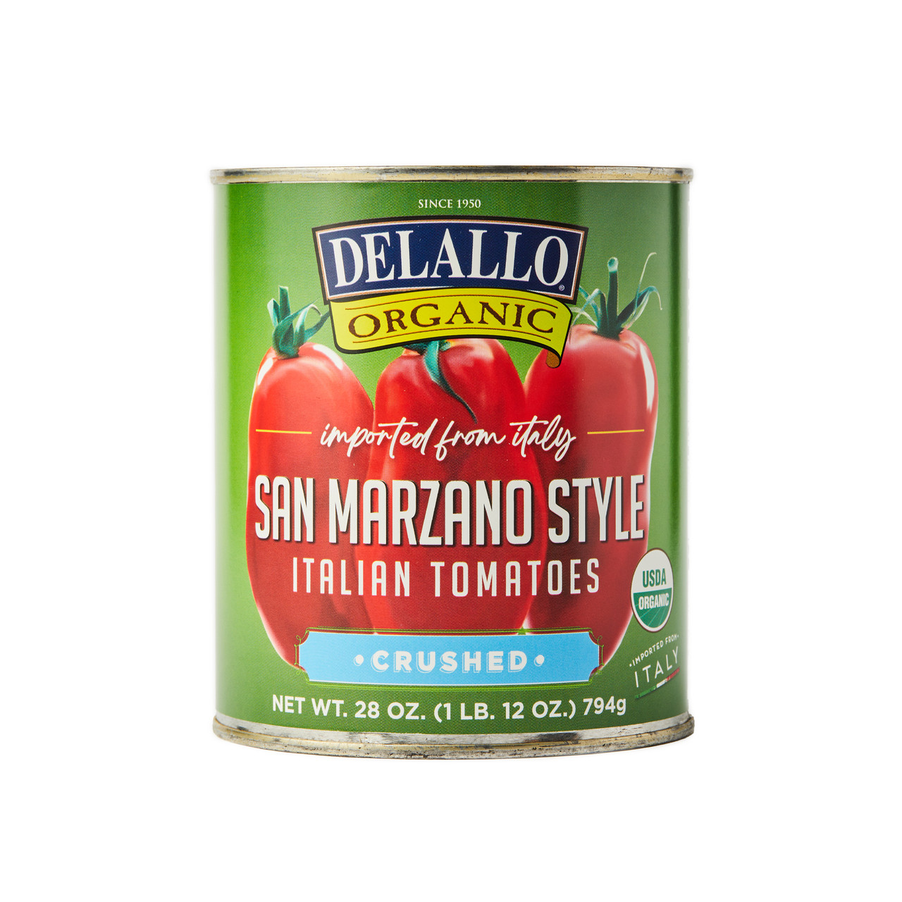 Delallo Crushed San Marzano Tomato 28oz