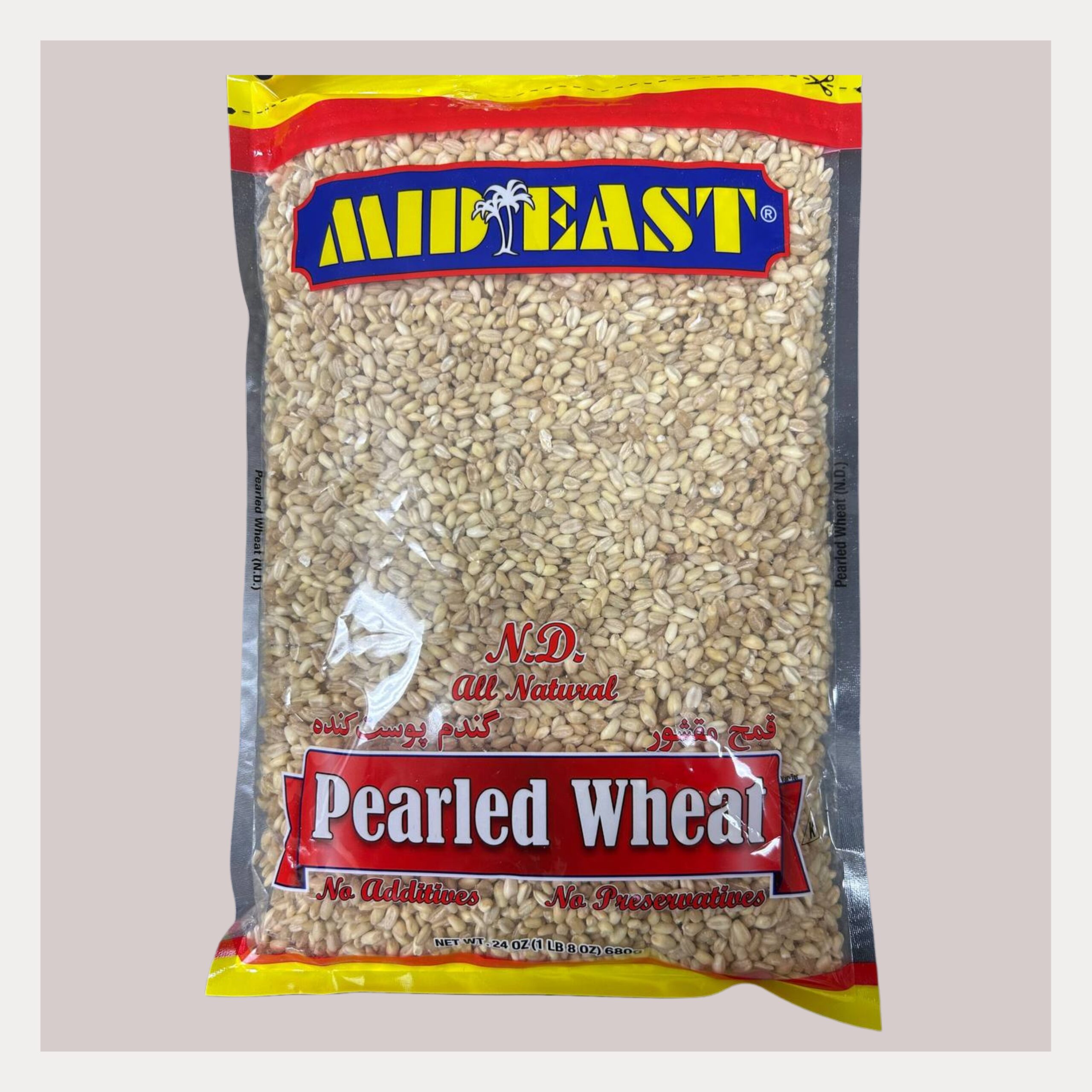 Mid East N.D. Peeled Wheat 24 oz