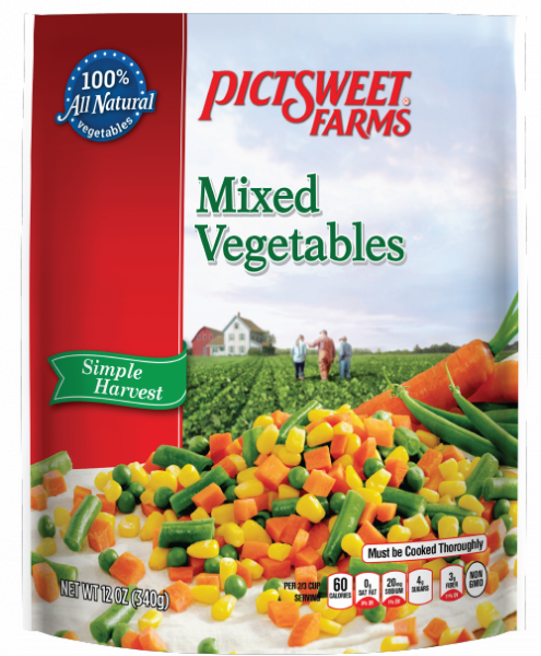 Pictsweet Frozen Mixed Vegetables 12.0 oz