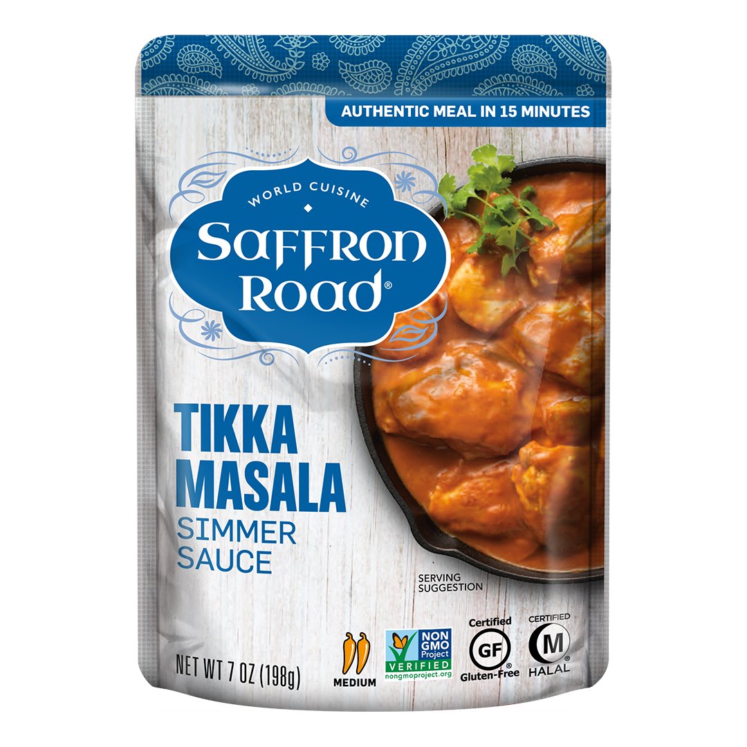 Saffron Road Tikka Masala Simmer Sauce 7oz