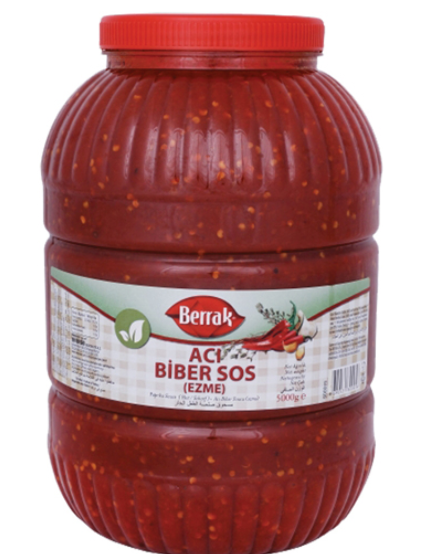 Berrak Pepper Sauce Hot kg