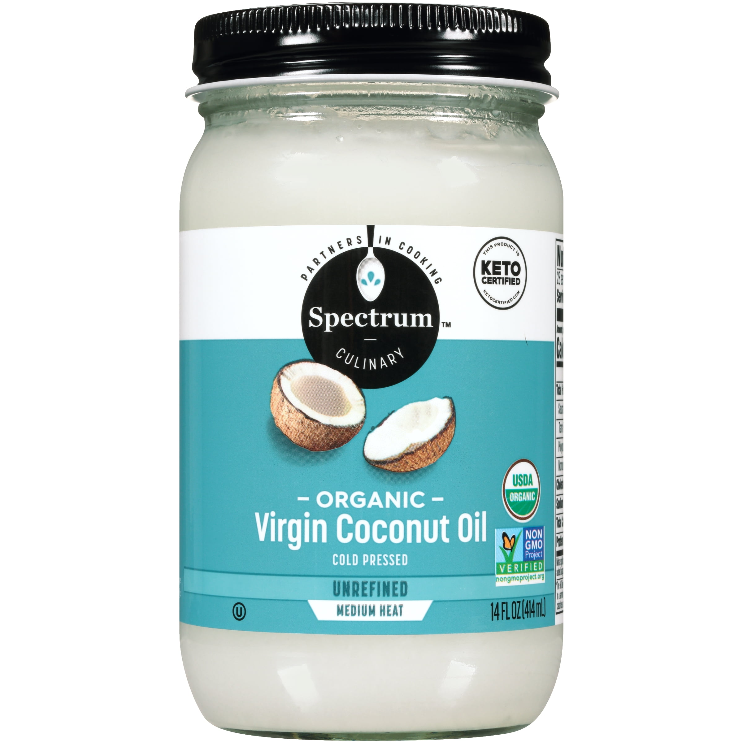 Spectrum Organic Coconut Oil 14oz