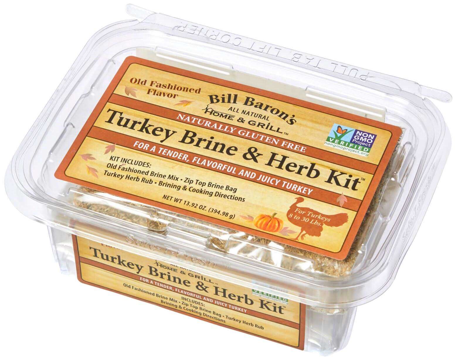 Bill Baron’s Turkey Brine & Herb Kit 13oz