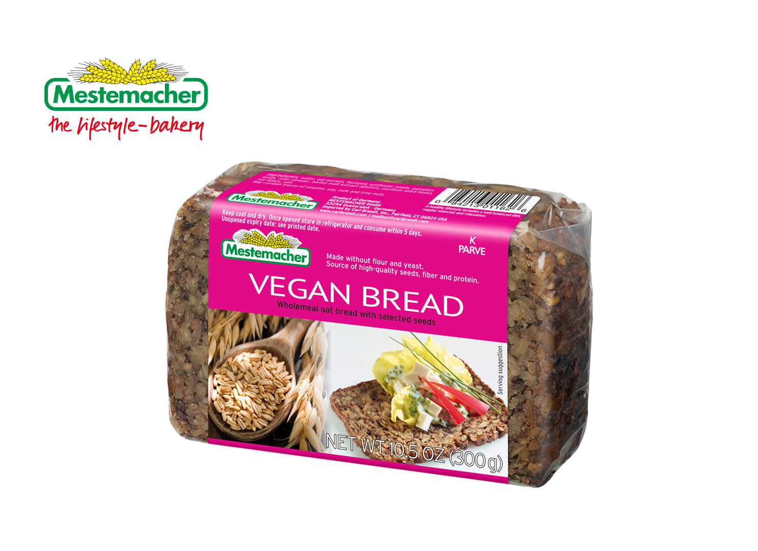 Mestemacher Vegan Bread 500g