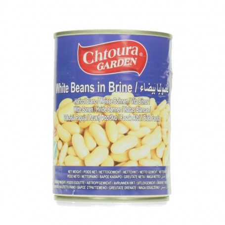Chtoura Garden White Bean in Brine 400g