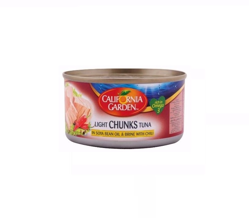 California Gard Tuna In Vegetable Oil & Chili 185g