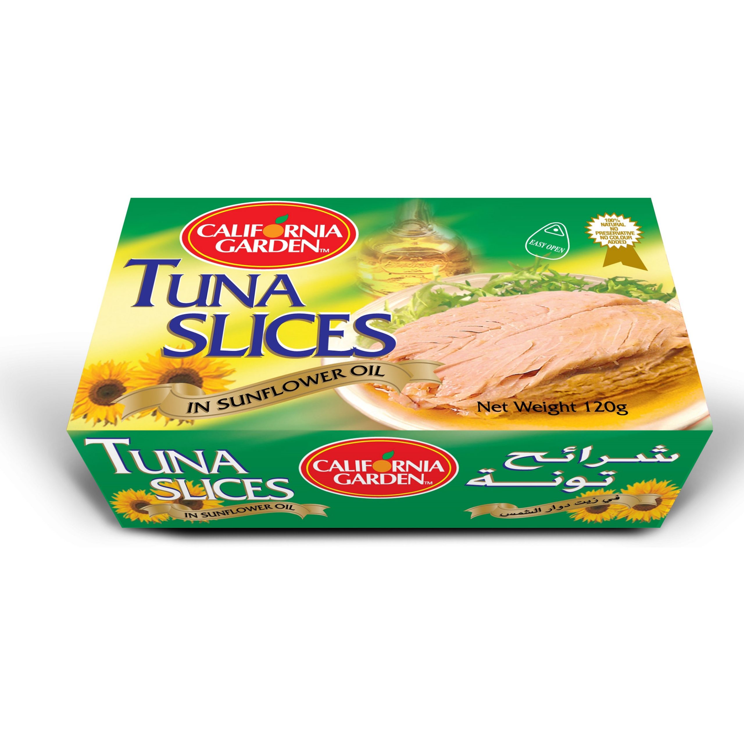 California Gard Tuna Slices In Sunflower Oil 120g