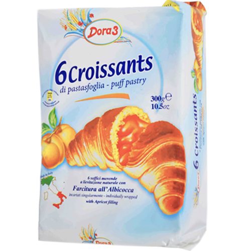 Dora3 Croissant Apricot 300g