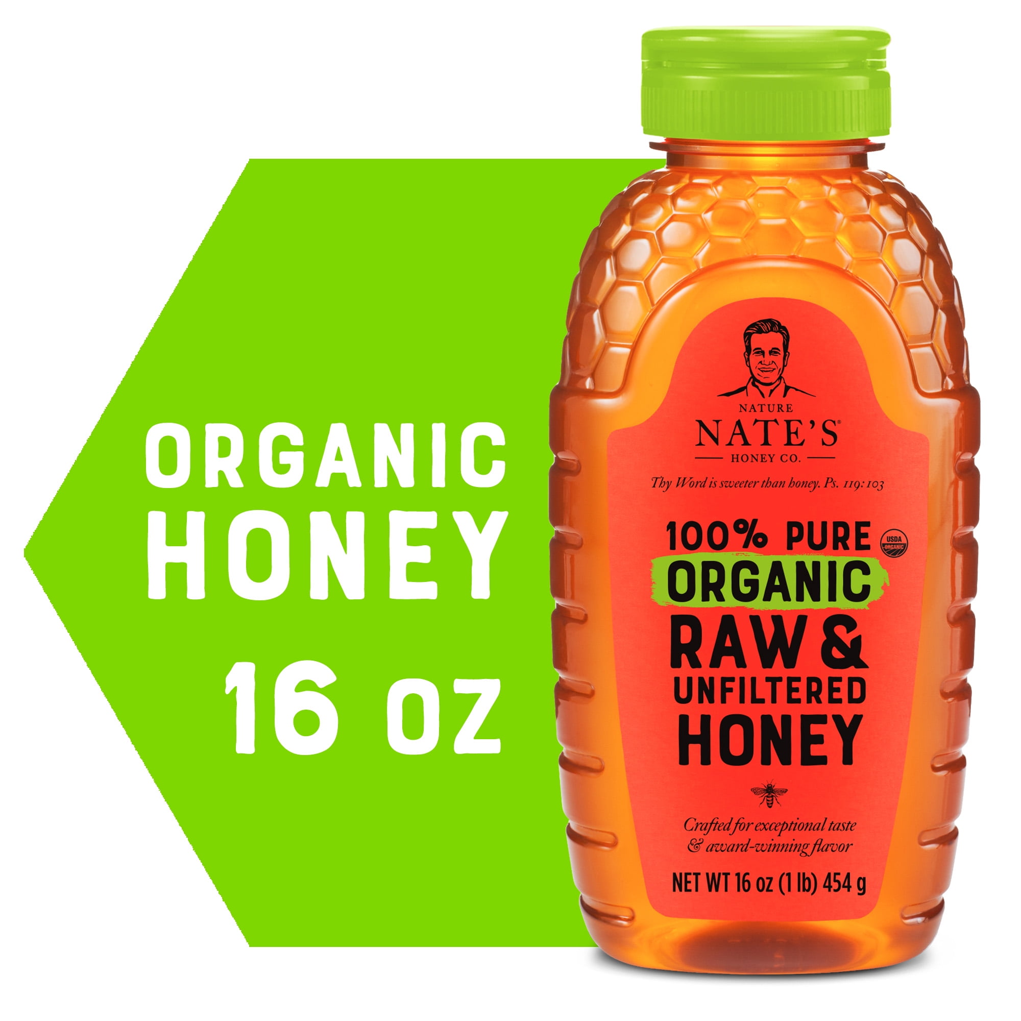 Nature Nate’s Raw & Unfiltered Honey 12oz