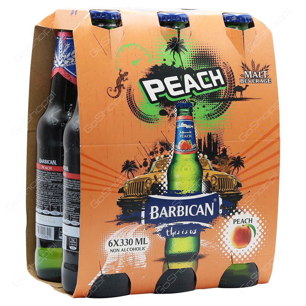 Barbican Malt Drink Peach 330ml