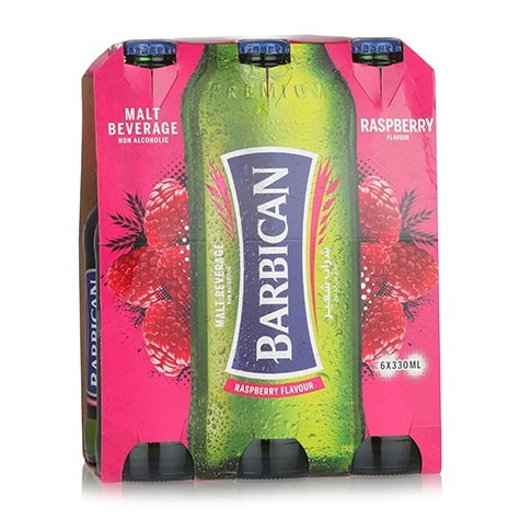Barbican Malt Drink Raspberry 330ml