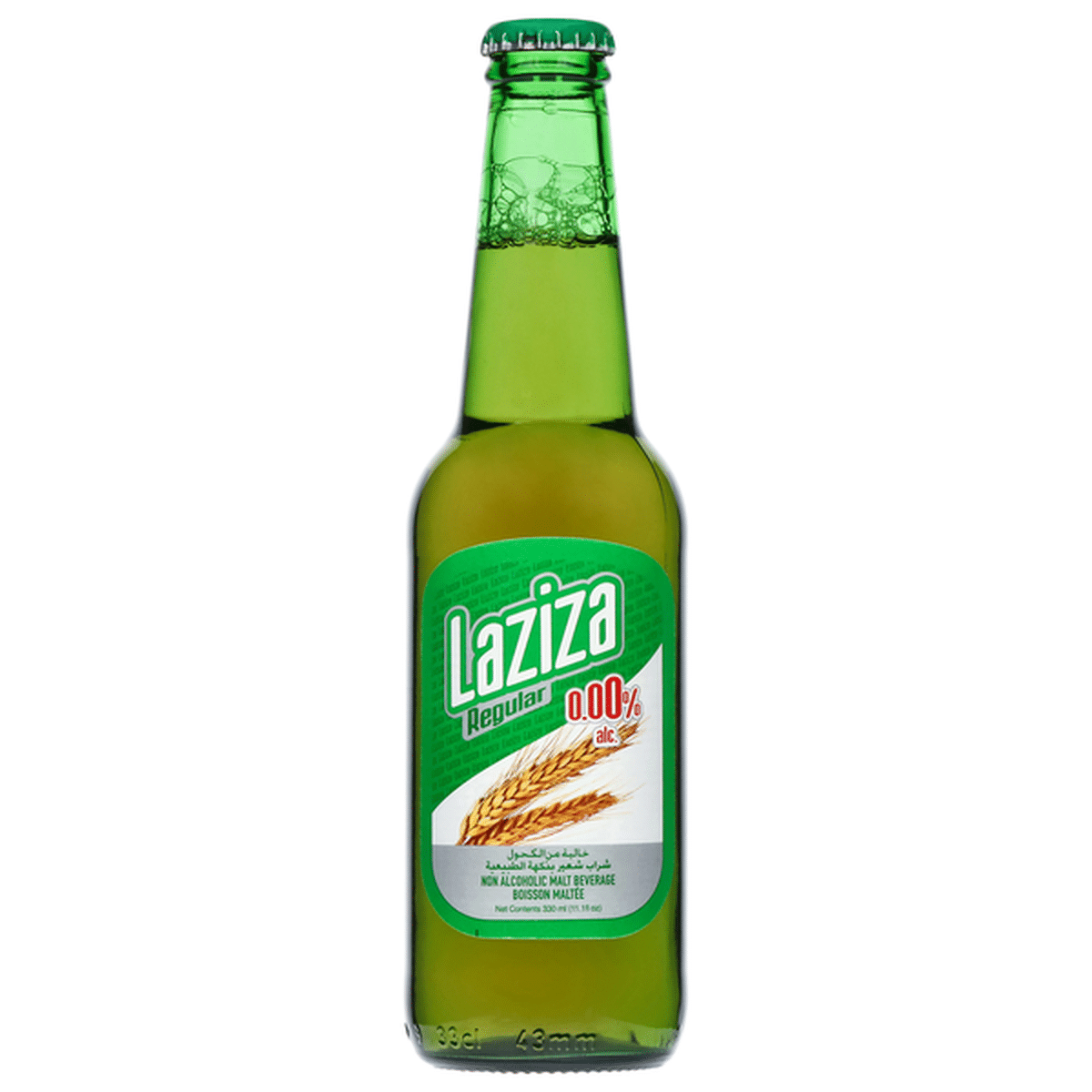 Laziza Malt Beverage Regular oz