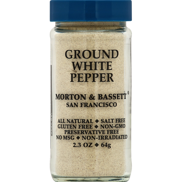 Morton & Basset Ground White Pepper 2oz