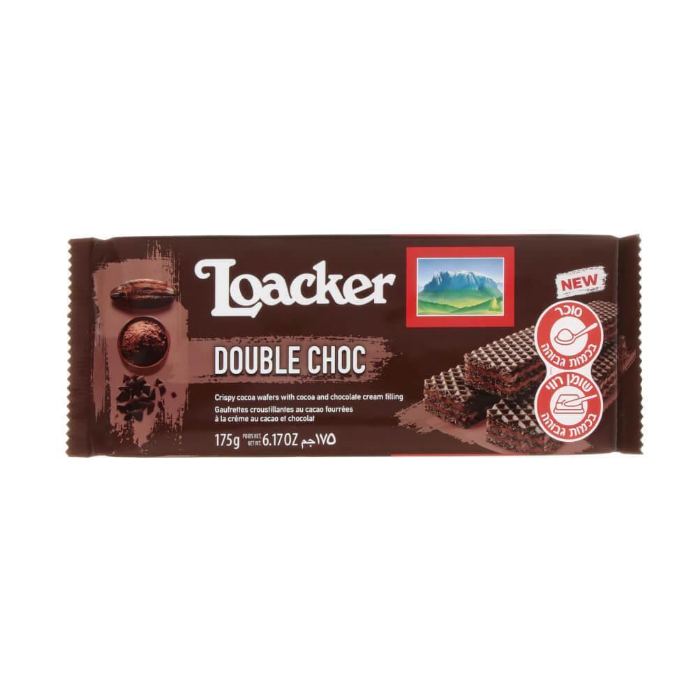 Loacker Double Chocolate Wafers 175g
