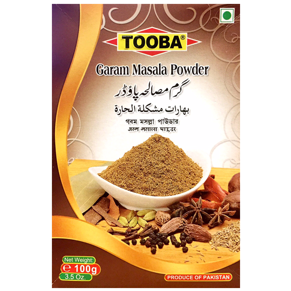 Tooba Garam Masala Powder 100g