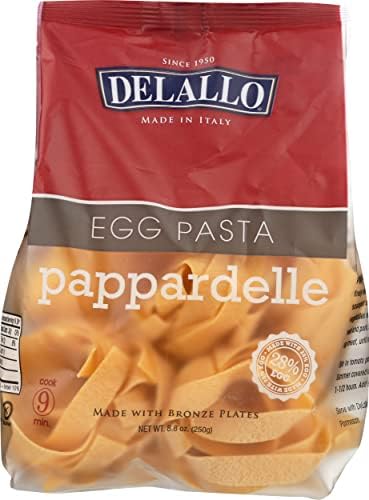 Delallo Pappardelle Egg Pasta 128 oZ